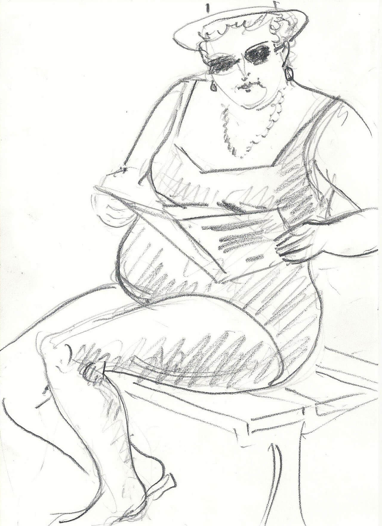 Dessin Gofle Juan 2002, Roger GRELLET