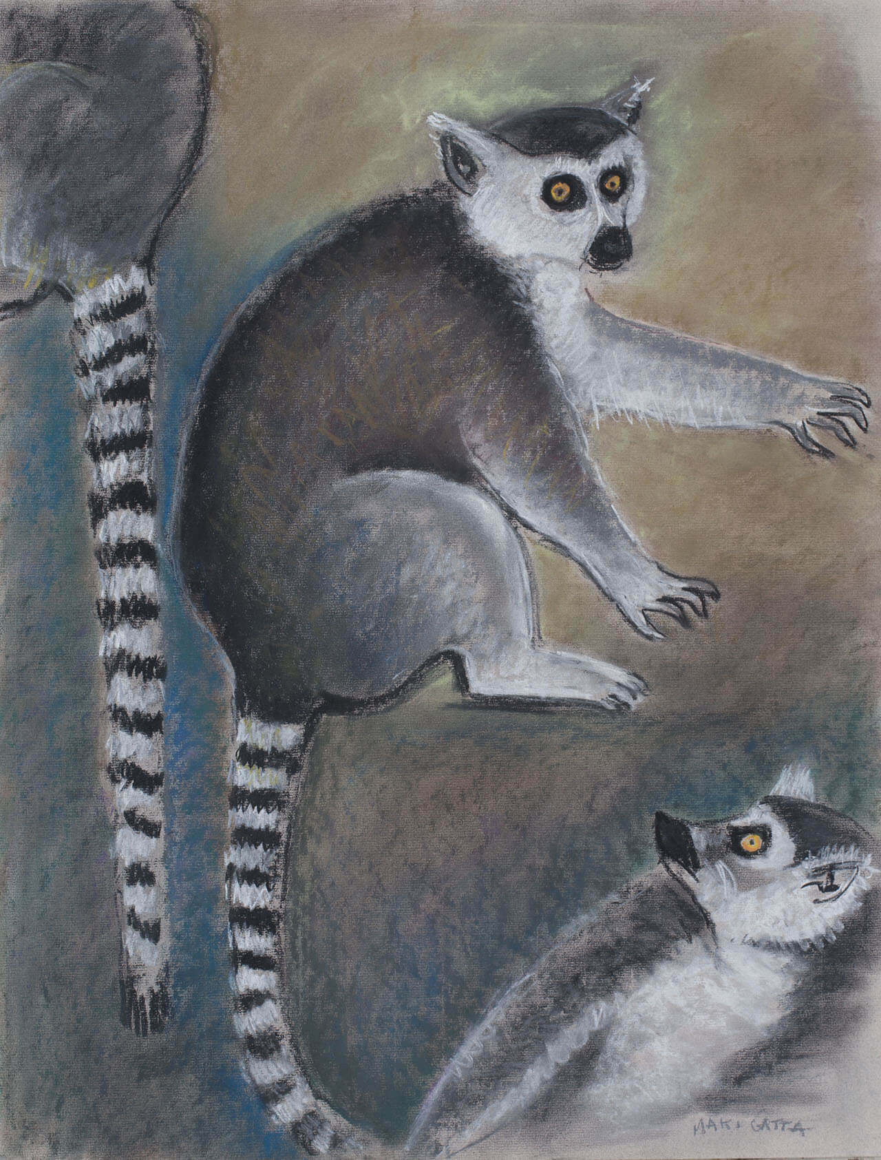 Pastel 1996, Roger GRELLET